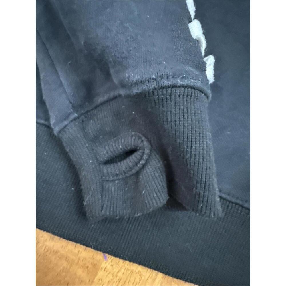 Jim Beam Sweatshirt Womens XL Black Hoodie Laces Whiskey  Rocket Metal Biker - Picture 7 of 10